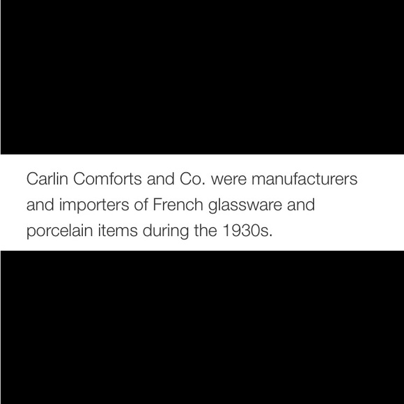 1930’s Vintage Amogee Hand Painted French Porcelain Desk Set by Carlin Comforts - Picture 15 of 16